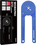 Workpro Aluminum Miter Saw Protractor 7.3''angle Finder Alloy Steel