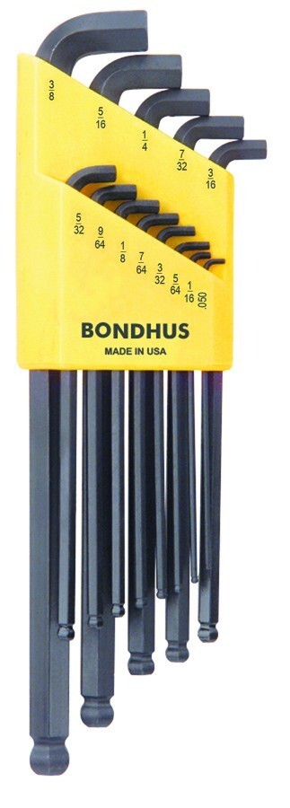 Bondhus 13pc Stubby Hex L Wrench Set
