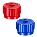 Round Wheel Handle, Faucet Handles Manifold Gauges Knob Aluminum