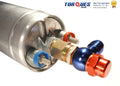 An -6 (an6) Banjo Adapter and Cap Blue / Red Fits Bosch 044 Fuel Pump