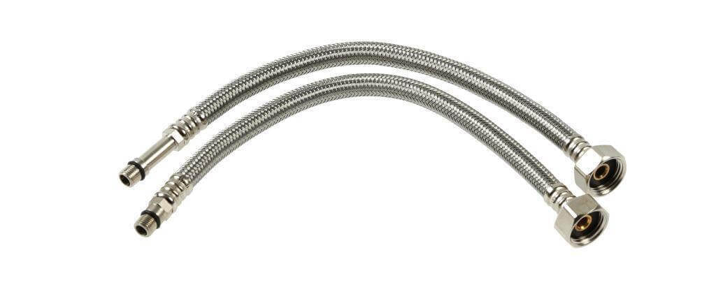 1/2" x 10mm Mono Flexihose Tap Tails Pair