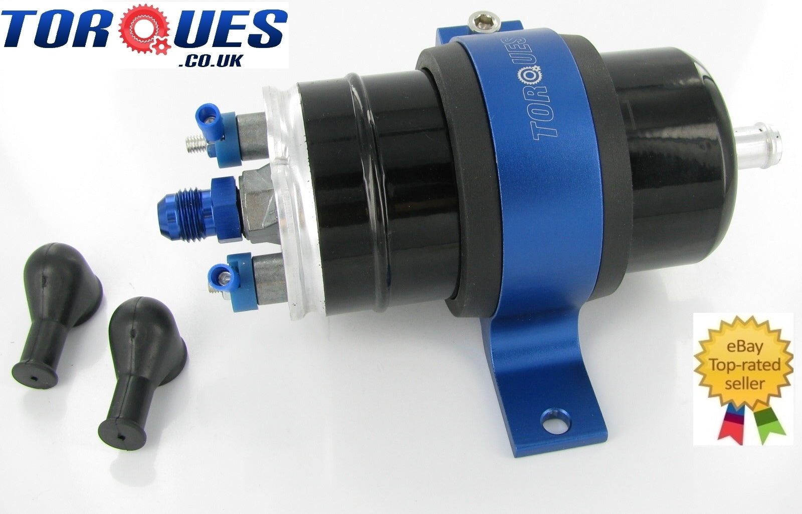 Sytec Fse Otp020- Inline Fuel Pump + Billet Cradle + an-6 (6an Jic -6)