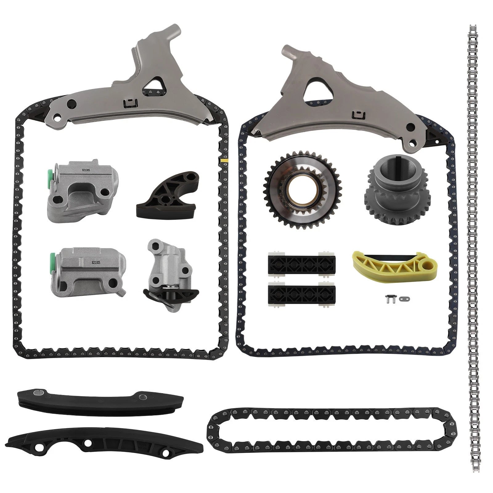 Timing Chain Kit + Sprocket for Mercedes M276 Engine W205 GL450 E400 ML350 3.0L