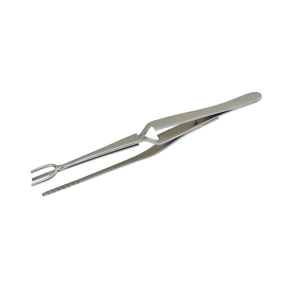 Tweezer Half-shank Jewelry Soldering Tweezers Stainless Steel 6-1/2”