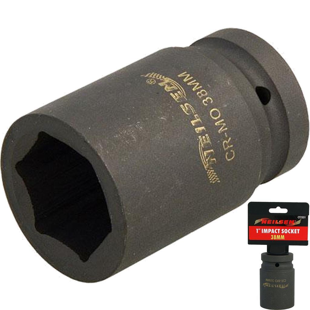 Neilsen 1" Drive Deep Impact Socket 38mm