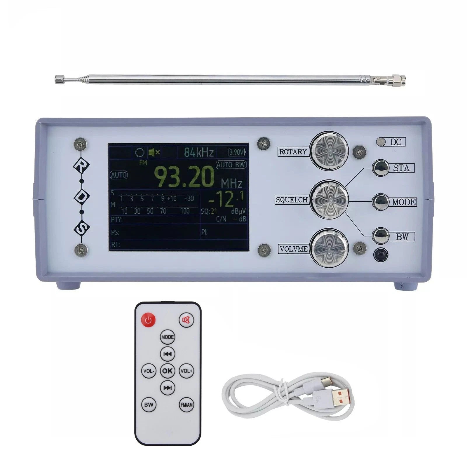 Tef6686 Home Indoor Radio Support Dsp Rds Am Fm Lw Mw Sw Full Band