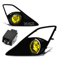 Fit 13-14 Frs Yellow Oe Bumper Driving Fog Light Lamp+bezel