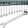 BlueSpot Ratchet Spanner Combination Fixed Head Wrench by BlueSpot