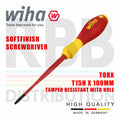 Wiha 41142 Torx Screwdriver T15H SlimFix SoftFinish VDE ElectricianOpens in a ne