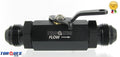 An -10 (an10 Jic -10 an 10 7/8" Unf ) Black Aluminium Inline Shut Off