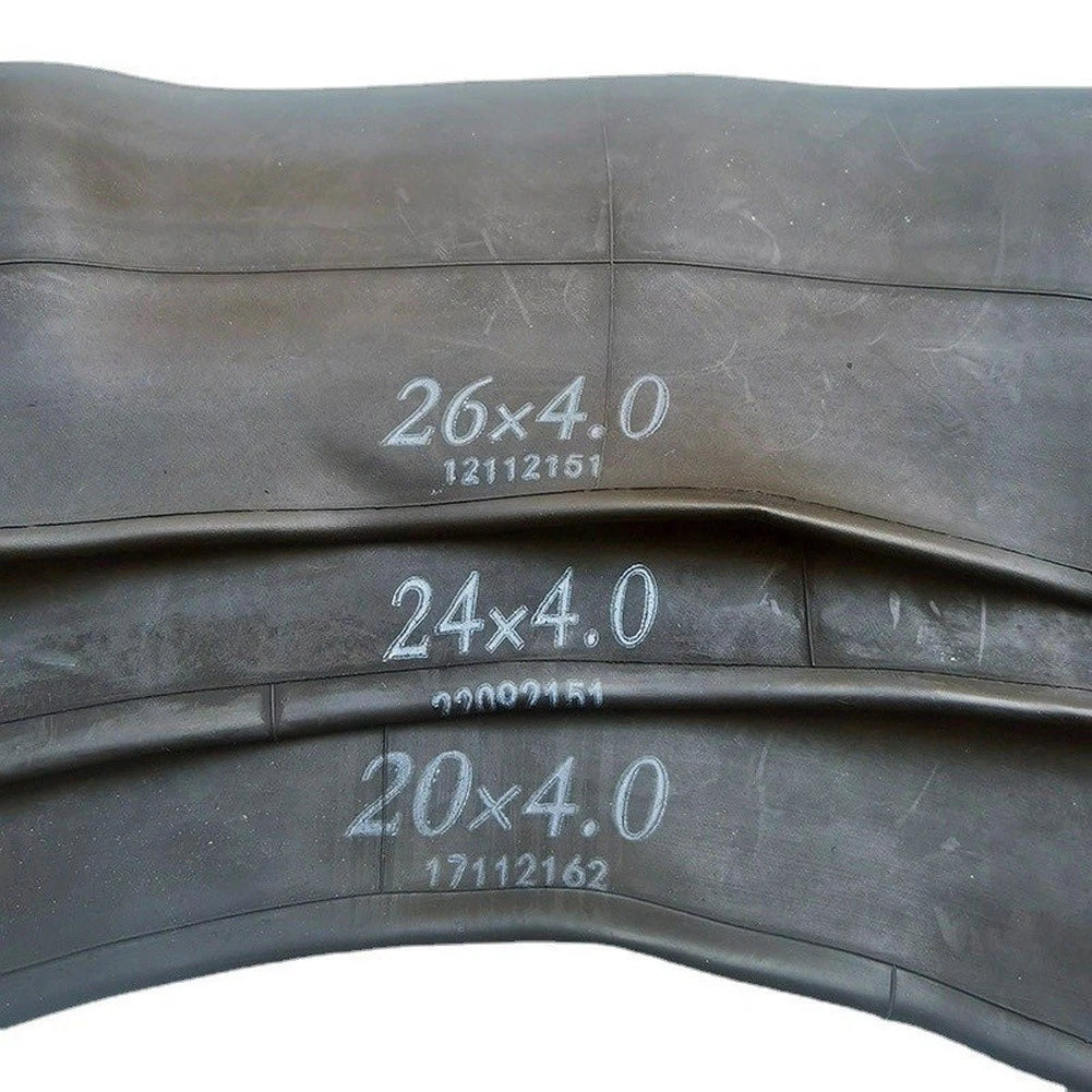 Lightweight Butyl Rubber Inner Tube 20x4.0 24x4.0 26x4.0 For Atv Snow