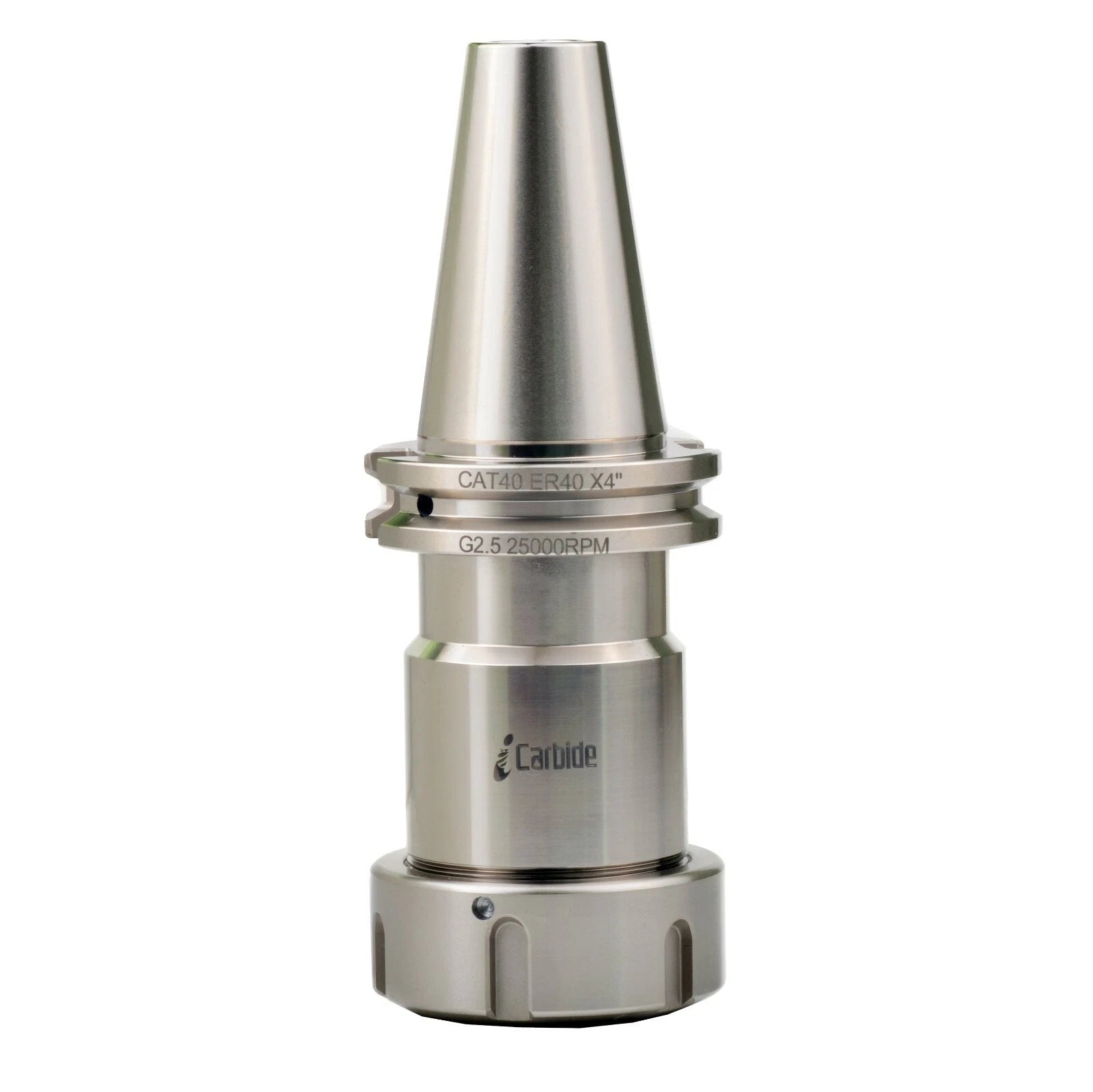 1PCS PRECISION 5/8-11 CAT40 ER40 4.0" COLLET CHUCK TOOL HOLDER CNC MILLING TOOL