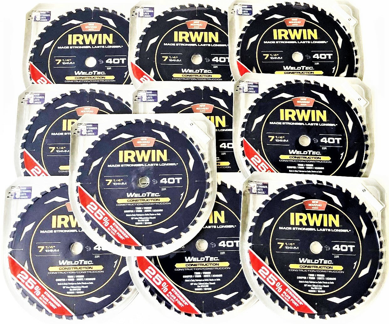 30 Irwin Marples 1/4" Carbide Router Bit Set by Irwin