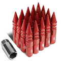 J2 7075 Forged Aluminum M12x1.25 12.3cm Spiked Cap | Built Supply Co