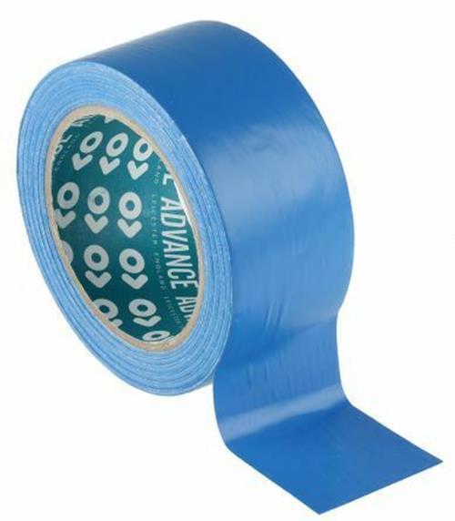 Advance Tapes AT8 Blue PVC Lane Marking Tape