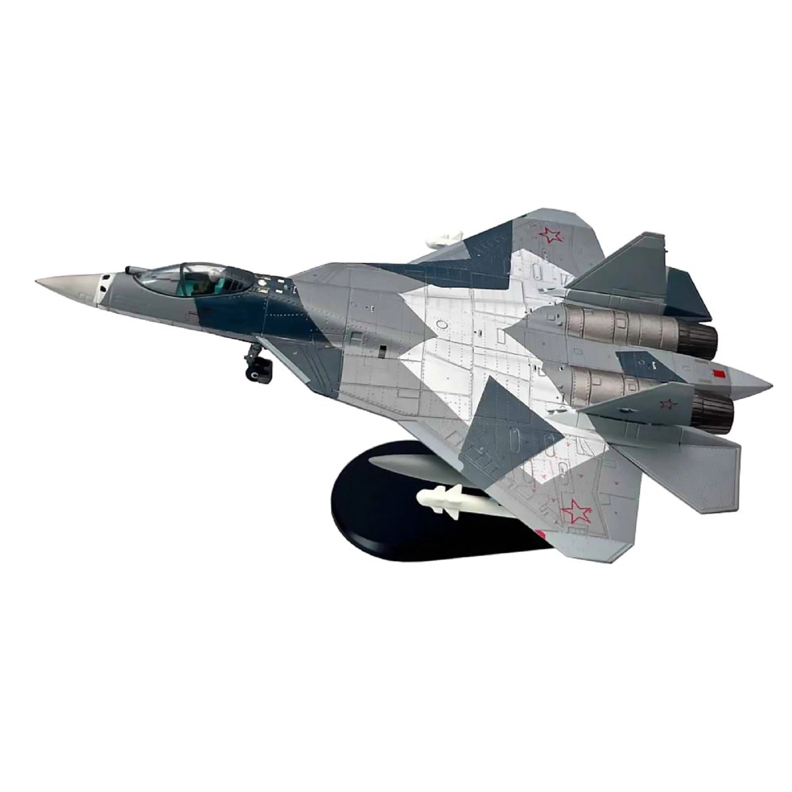 1/100 Scale Russian Su-57 Stealth Fighter With | Built Supply Co