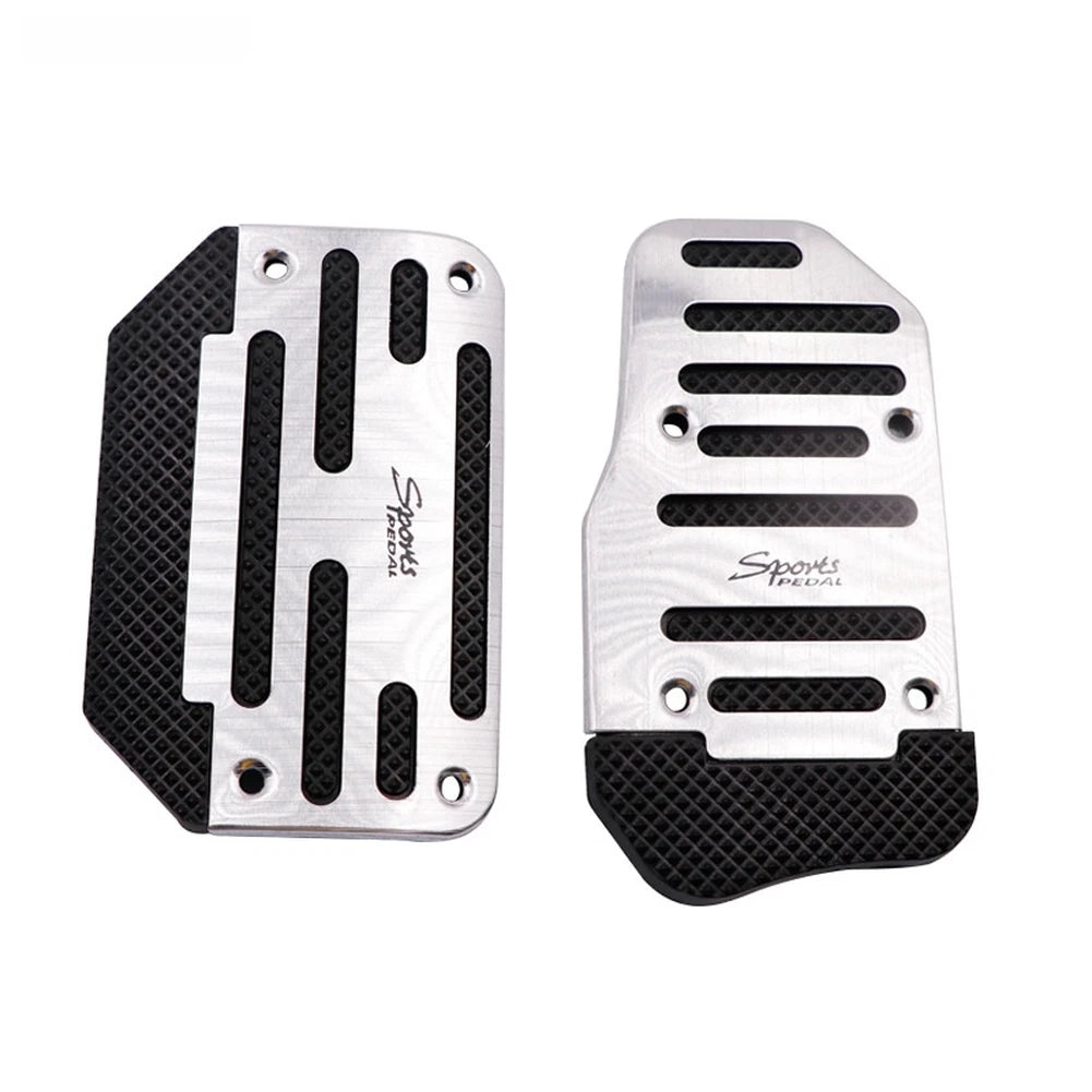 Aluminum Alloy Nonslip Brake Gas Pedal Covers With Rust Resistant