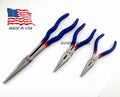 Pro America 3pc Long Needle Nose Plier Set