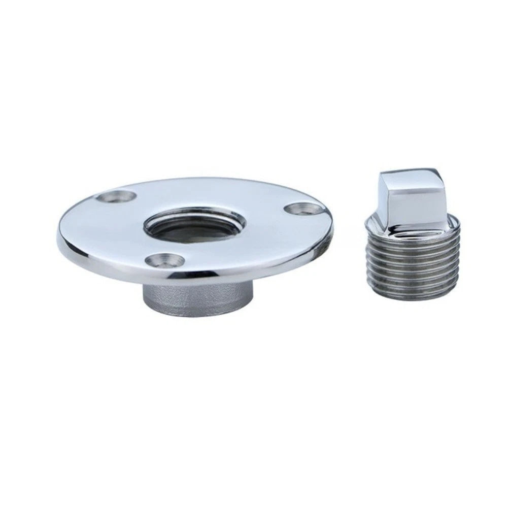 Stainless Steel 316 Drain For Yacht Garboard Drain | Built Supply Co