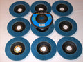 10 4-1/2" Flap Discs for Bosch Grinders