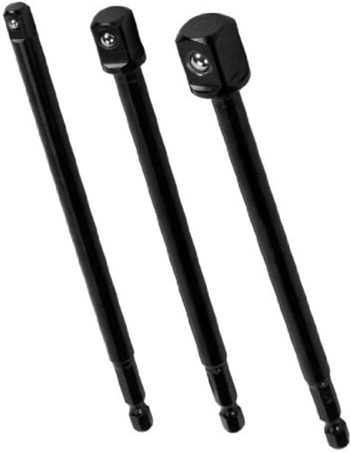 Performance Tool 6-Inch Socket Adaptor Set 3-Piece by Performance Tool