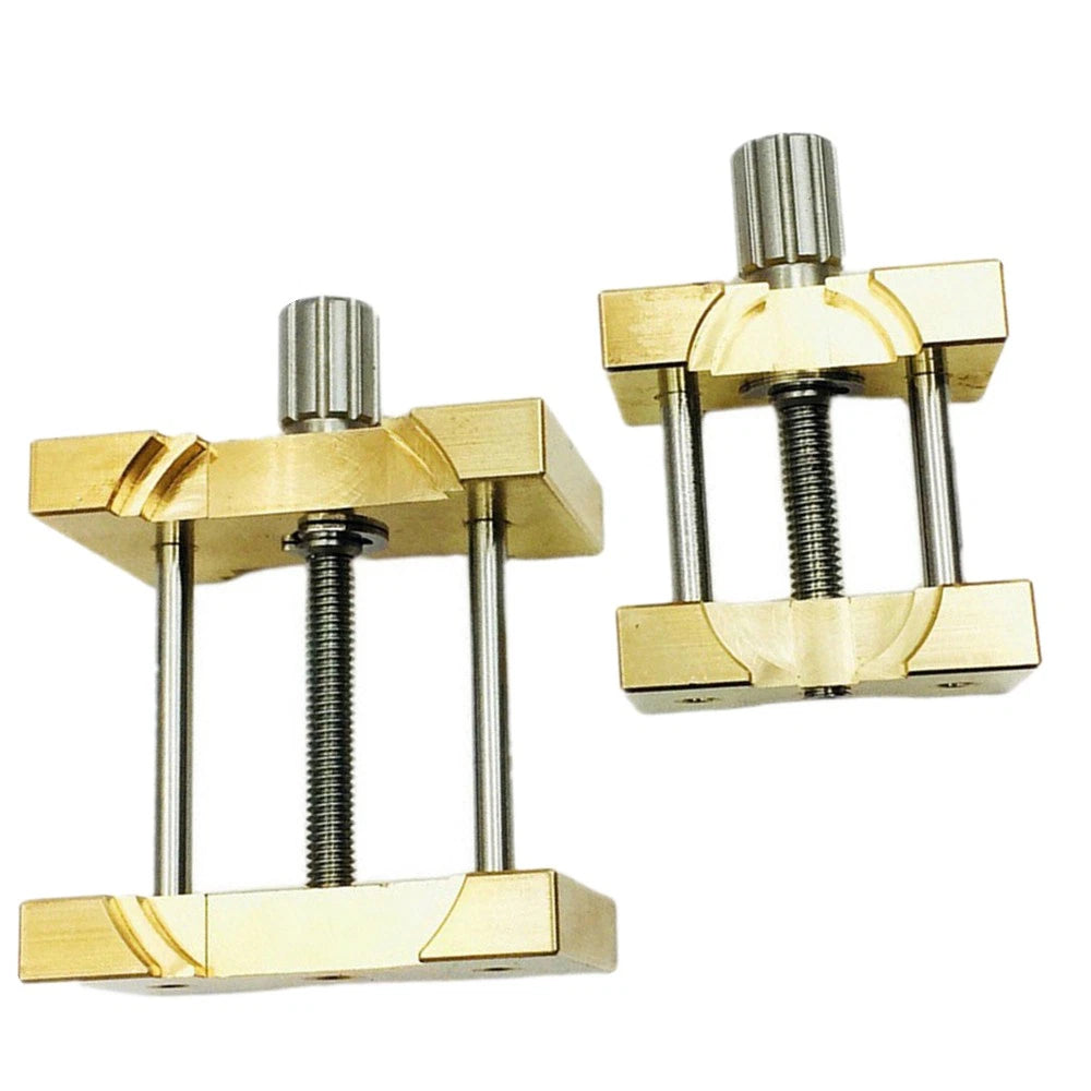 Copper Watch Movement Holder Bracket Support Adjustable Watchmaker