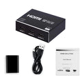 1x3 Hdmi Splitter 1 In 3 Out Hd 2160p 4k 2k@30hz 4 Port Box Hub