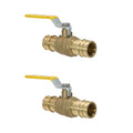 XFITTING 1" PEX A Ball Valve - 2 Pack