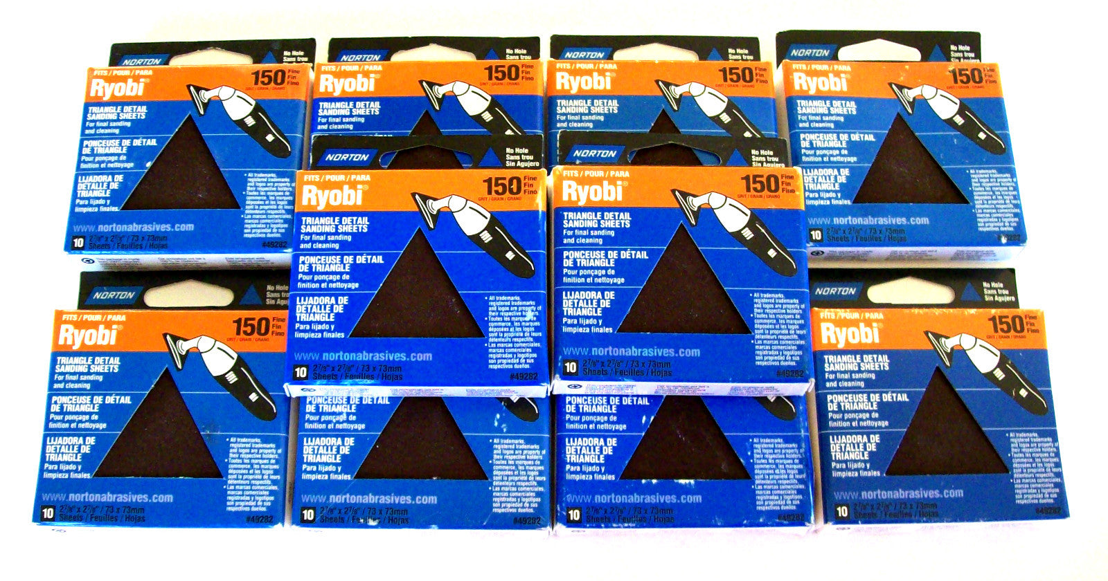 100 Norton Triangle Detail Sanding Discs