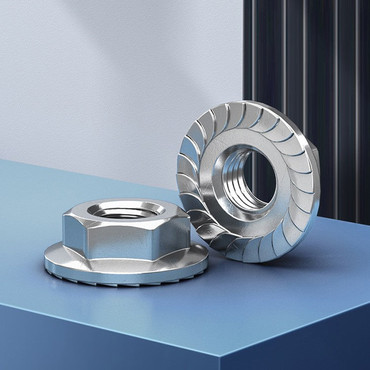 DIN6923 Serrated Flange Nuts A4 316 Stainless Steel