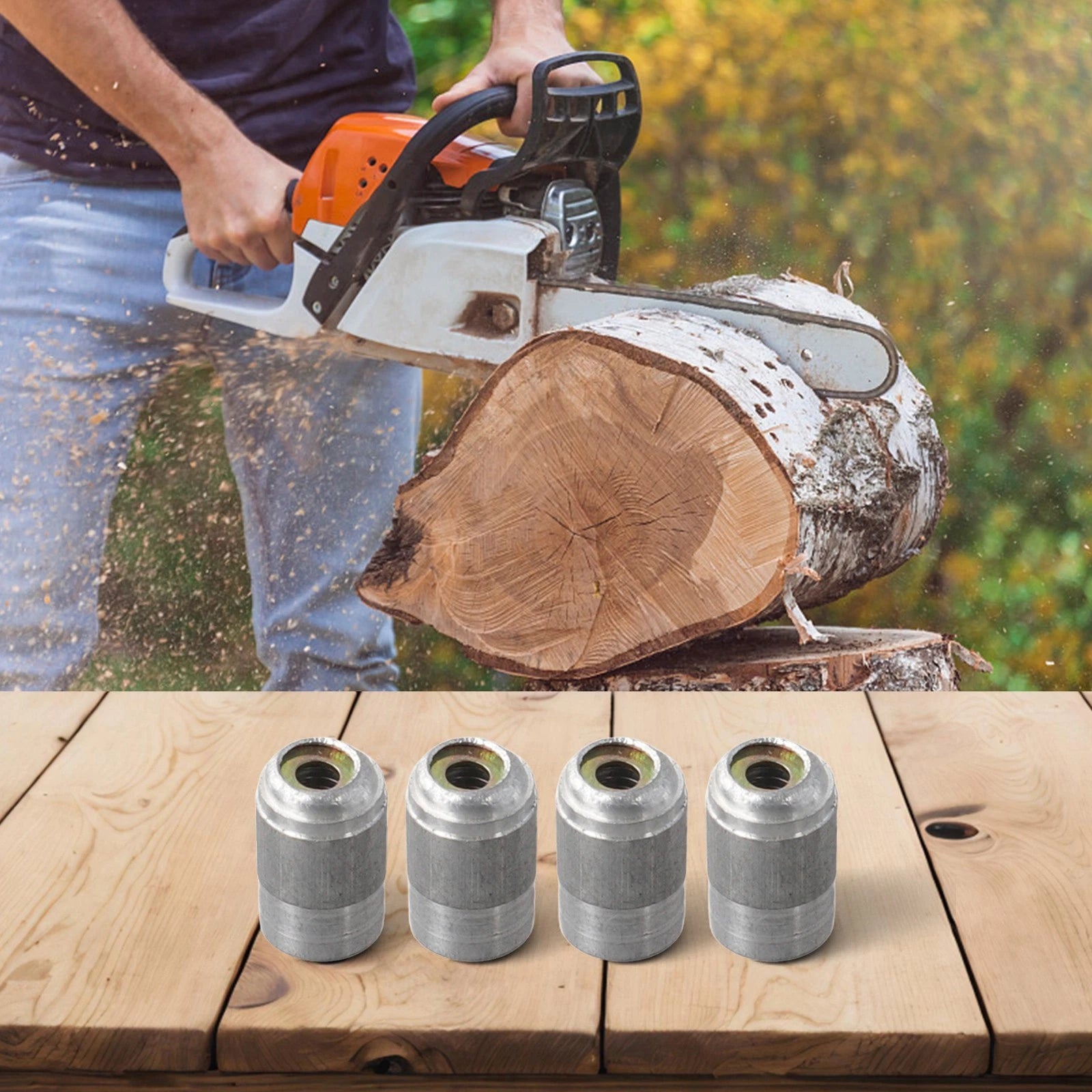 Set Of 4 Chainsaw Oil Tank Vent Valves For Various Models Including