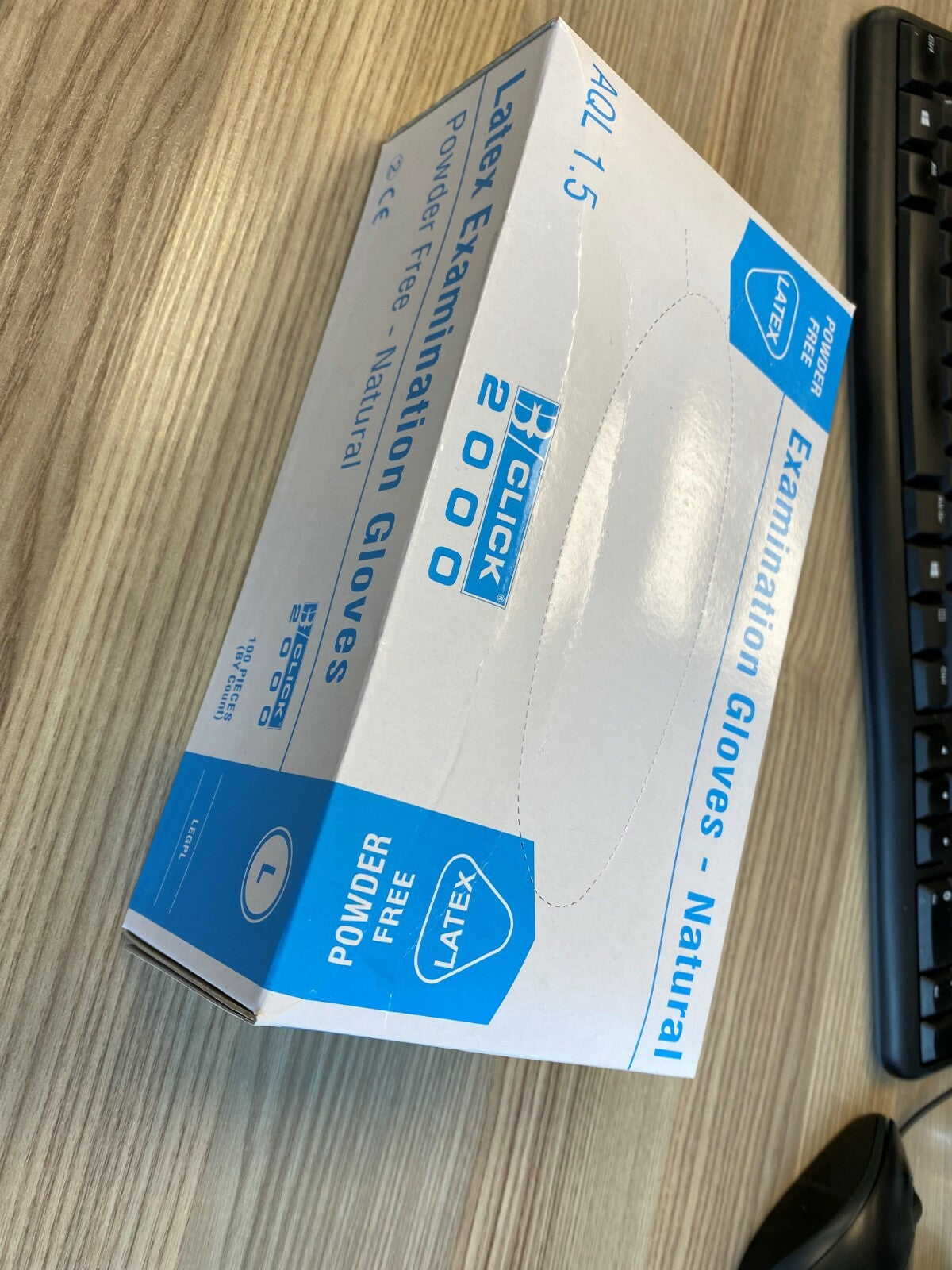 Latex Powder-Free Disposable Gloves Large