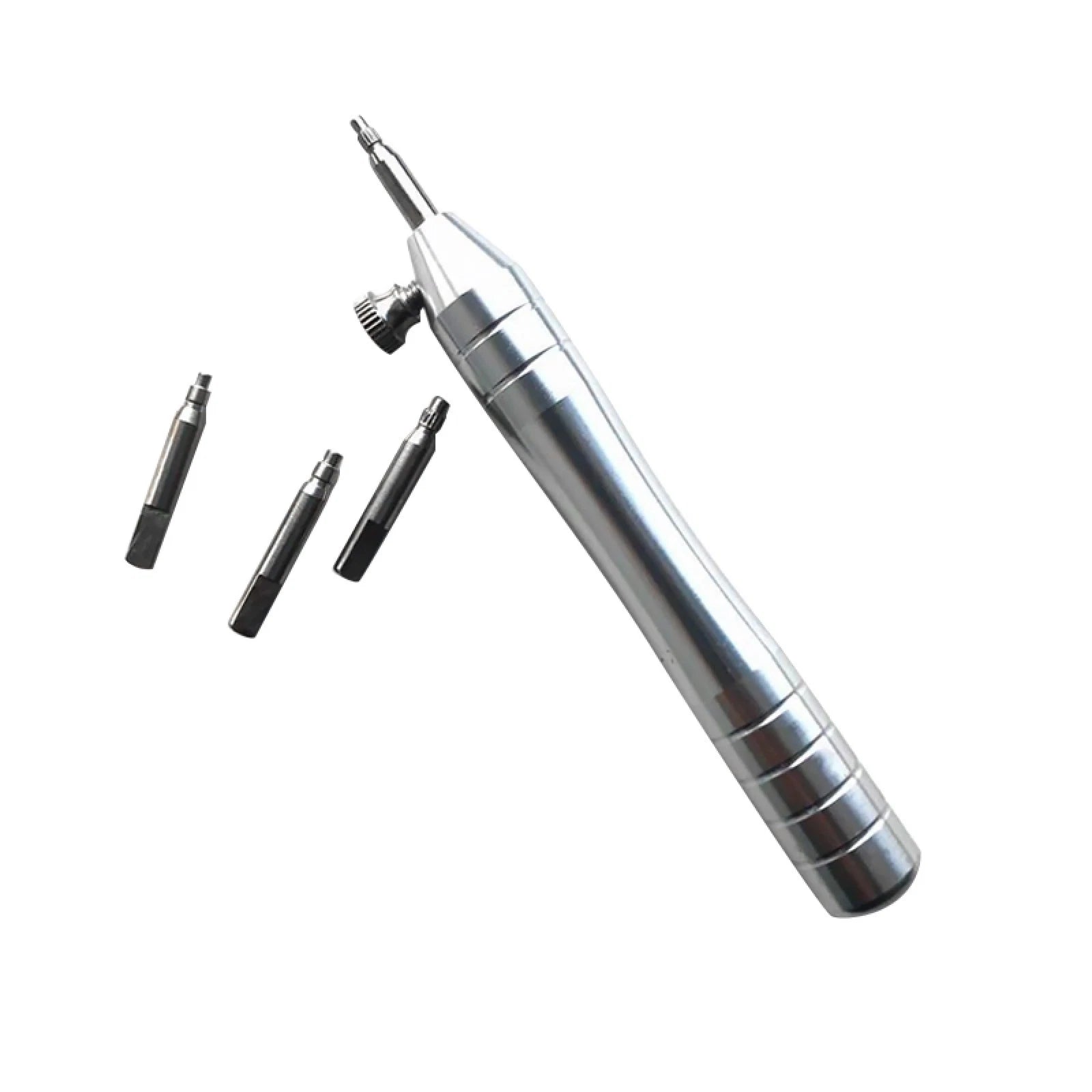 Stainless Steel Watch Repairing Tool Crown Tube Remover With 4 Pins
