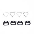 Triangular Split Rings Brackets Back Belt Strap Buckle For Fuji Dslr