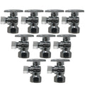XFITTING 3/8" OD X 1/2" FIP Angle Valve 10 Pack