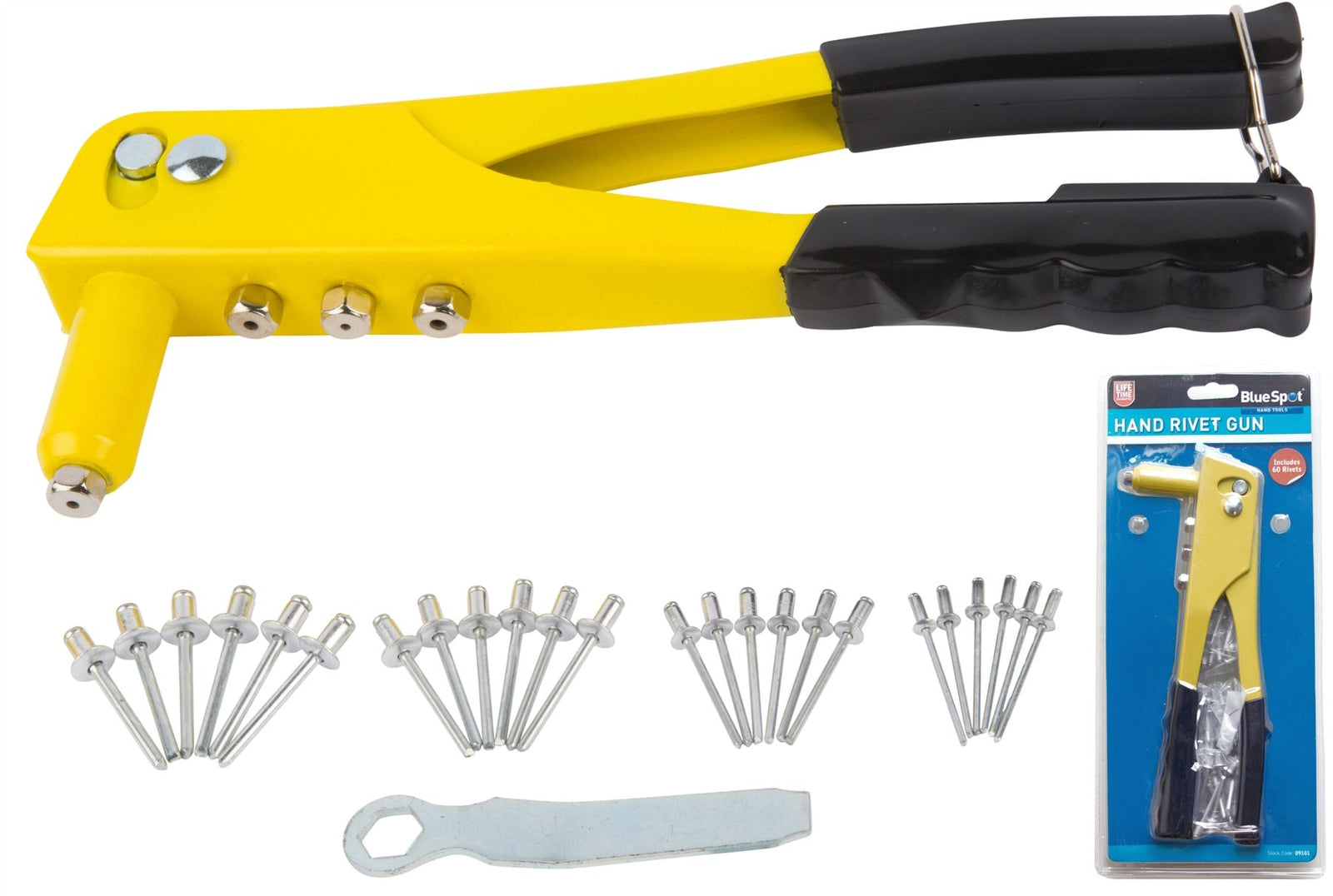 BlueSpot 3pc 1000m SDS Plus Masonry Drill Bits Set by BlueSpot