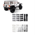 Metal Car Door Hinges Metal Tailgate Hinges For Scx6 Wrangler 1/6 Rc