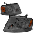 Fit 2004-2008 Ford F150 Pickup Pair Smoked Housing | Built Supply Co