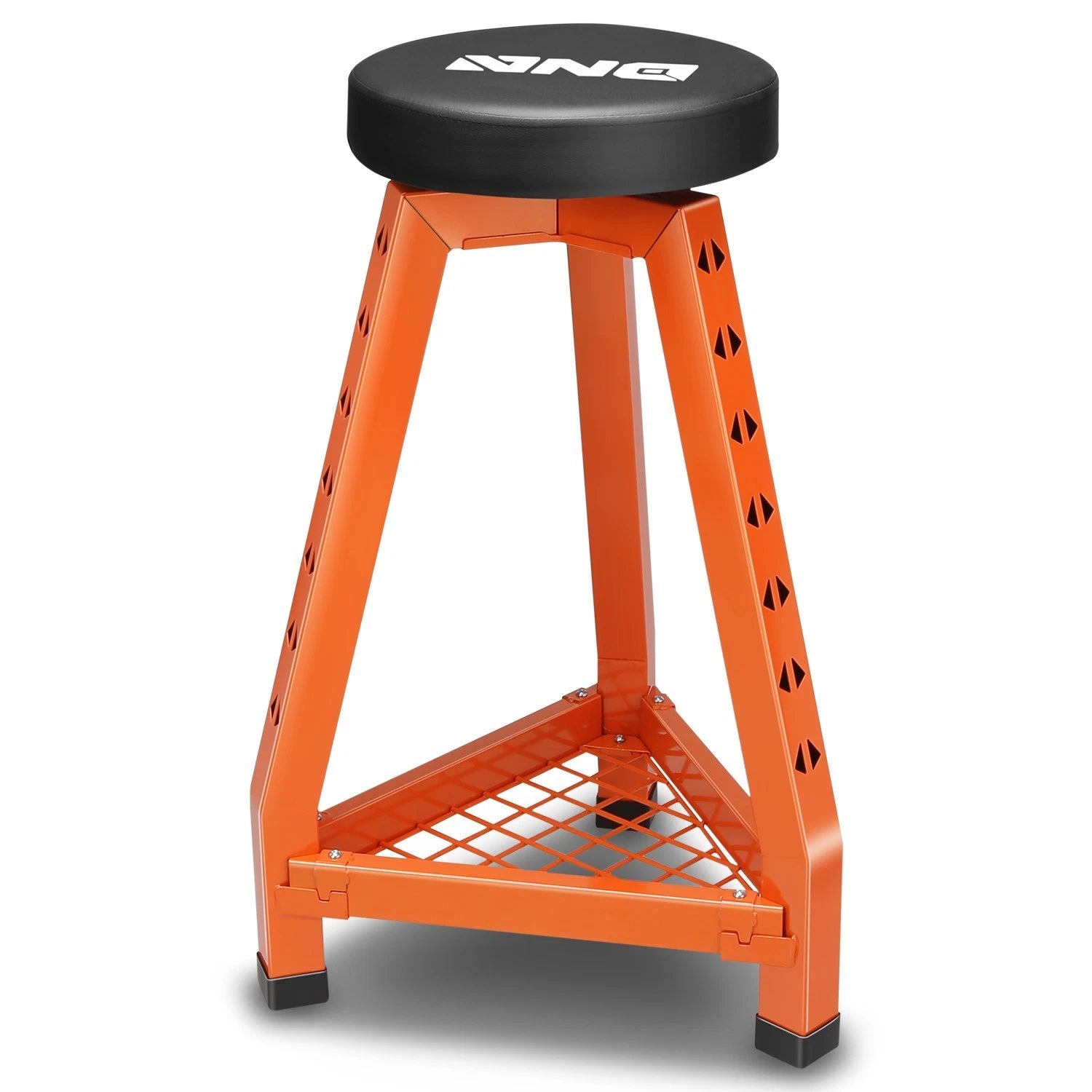 32.1"x 17.9"x 13.46" 300lbs Capacity Stamped Steel Seats Red Painted