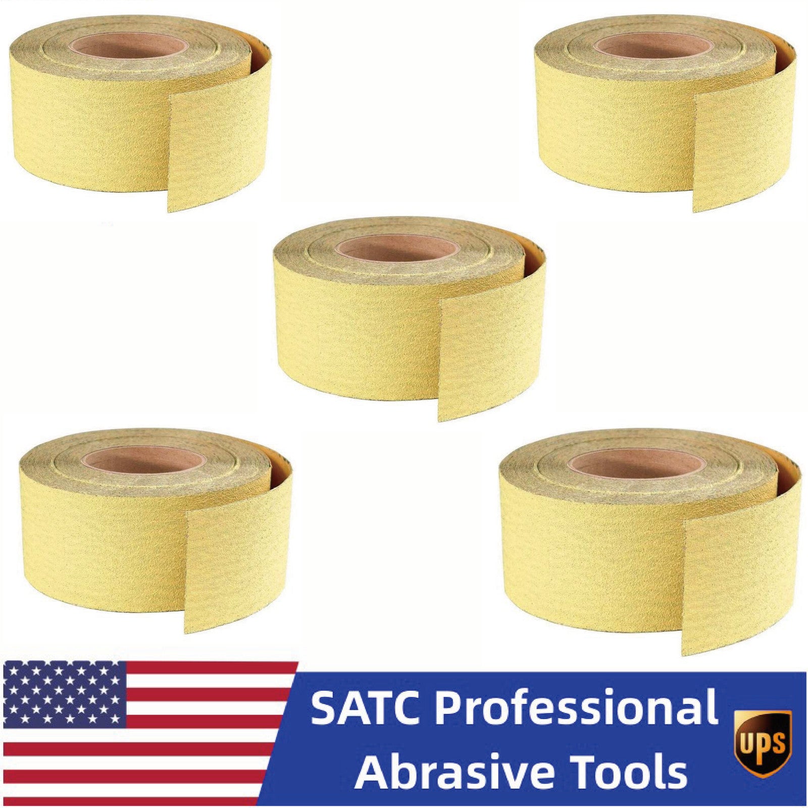PSA Self Adhesive Sandpaper Roll 80 Grit by Unbranded