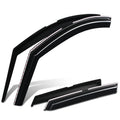 Fit 23-25 Sportage Glossy 4-piece In-channel Wind Rain Sun Side