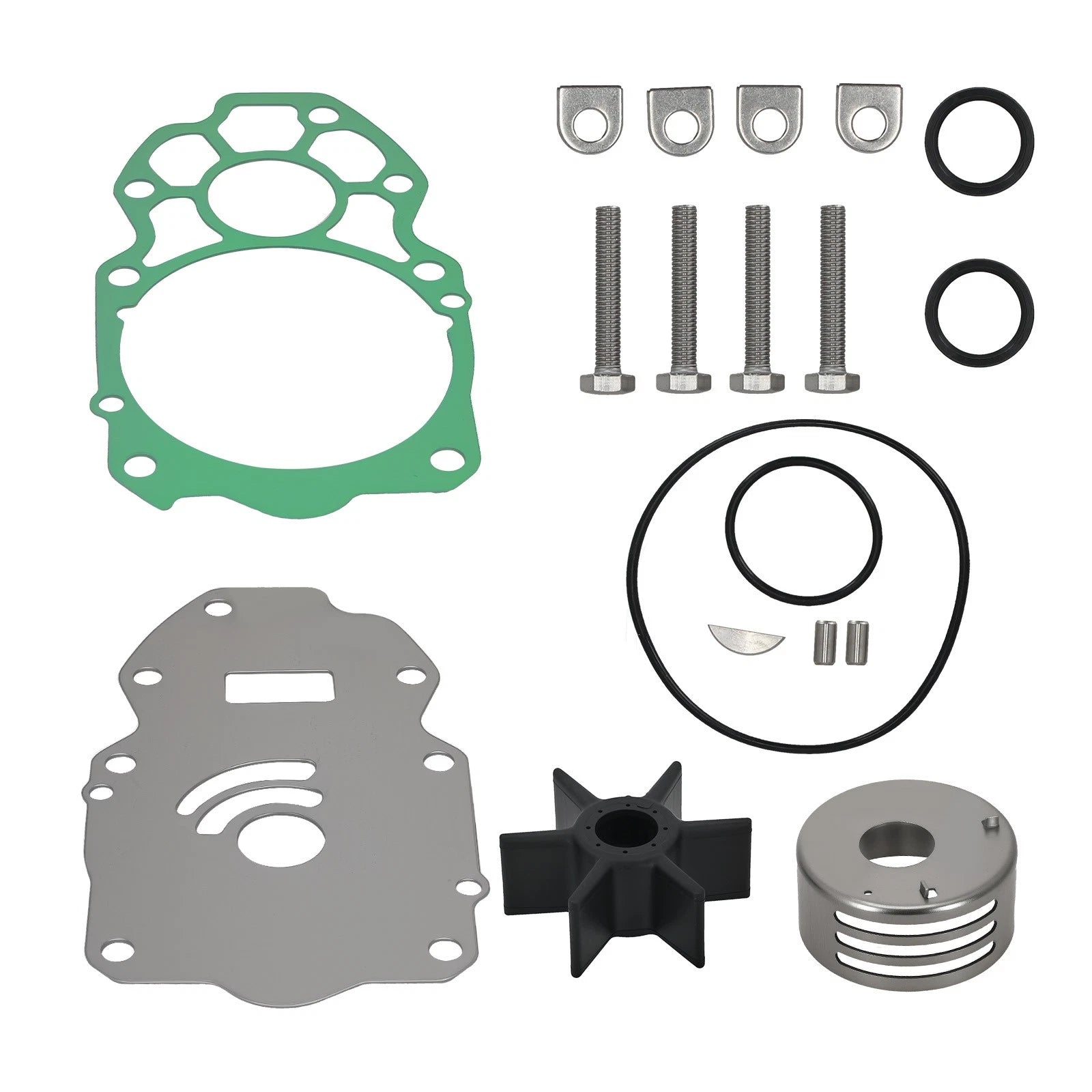 Water Pump Impeller Kit For Yamaha 4 Stroke 225 250 300 350 Hp 6ce-w0078-00