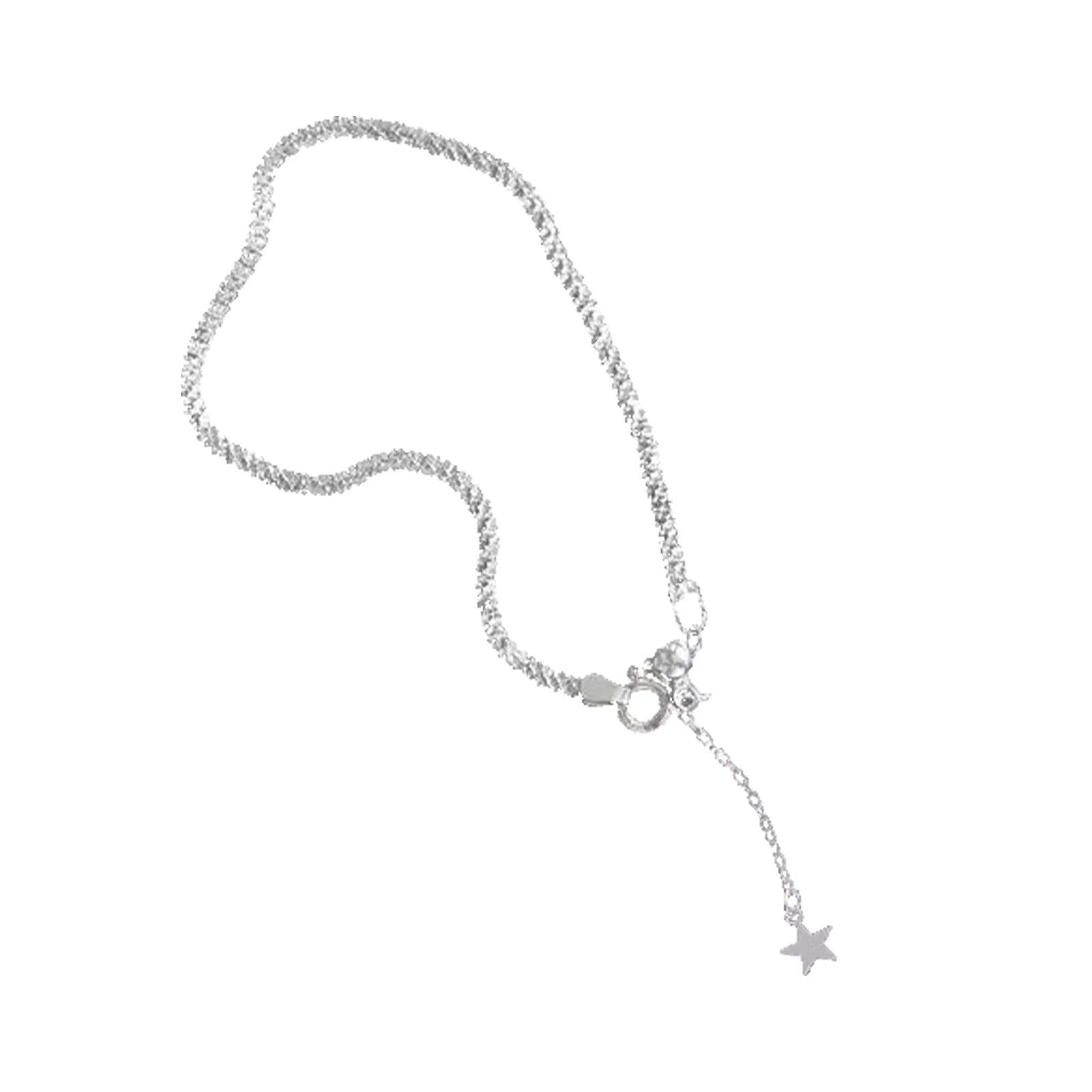 Sterling Anklet Jewelry Simple Foot Chain Ankle Chain Leg Bracelet