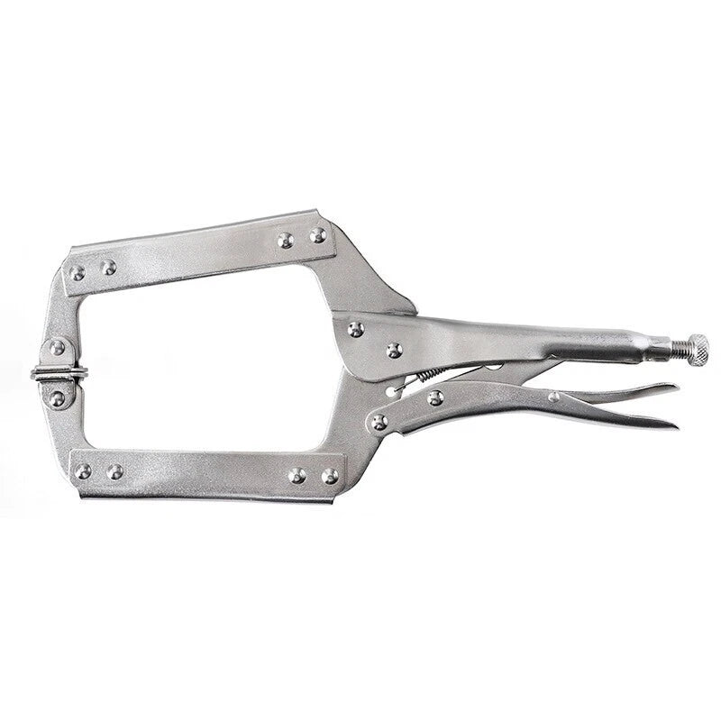 14''/345mm C Clamp Quick Locking Clamp W Swivel Pad Welding Vice