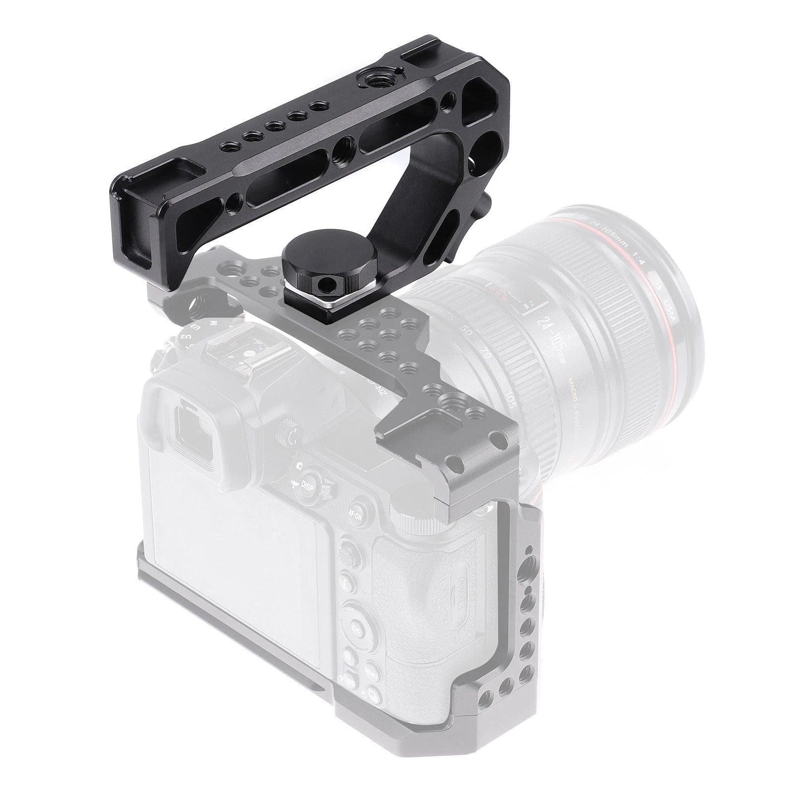 Universal Camera Cage Top Handle Grip With Arri Locating Cold Shoe