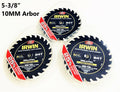 3 Irwin WeldTec Circular Saw Blades
