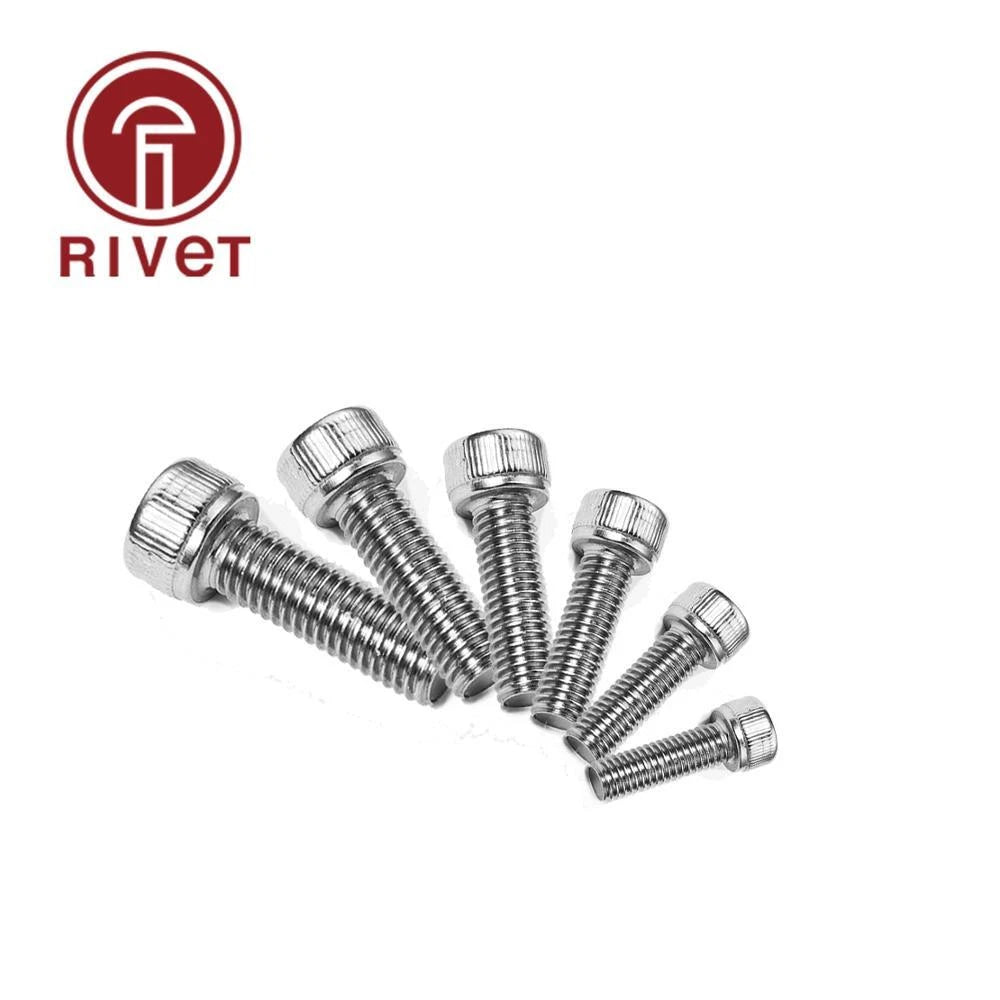 304 A2-70 DIN912 M14 M16 M20 Hexagon Socket Cap Head Screw Allen Bolt DIN912