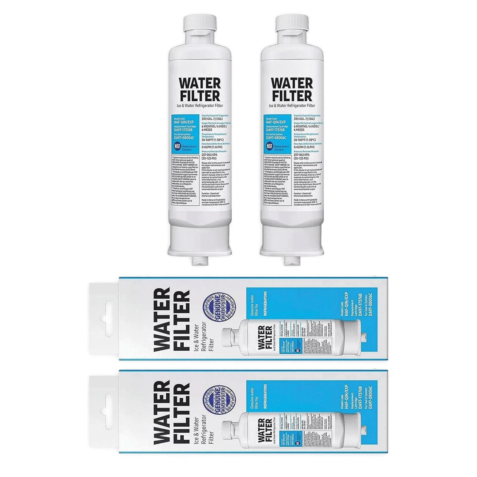 Water Filter Da97-17376b 2 Pack Replacement For | Built Supply Co