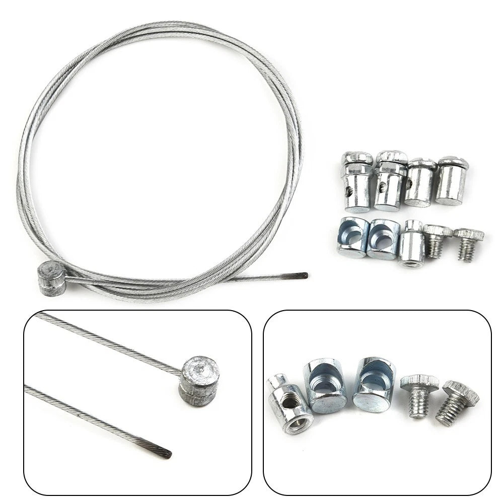 Useful Cable Throttle Clutch Brake Brake Cables Metal Motorcycle