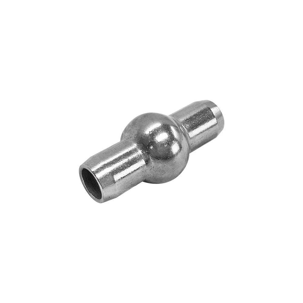 Double Shank Ball Swage Fitting Terminal Cable Wire Rope 3/32 Inch Ss